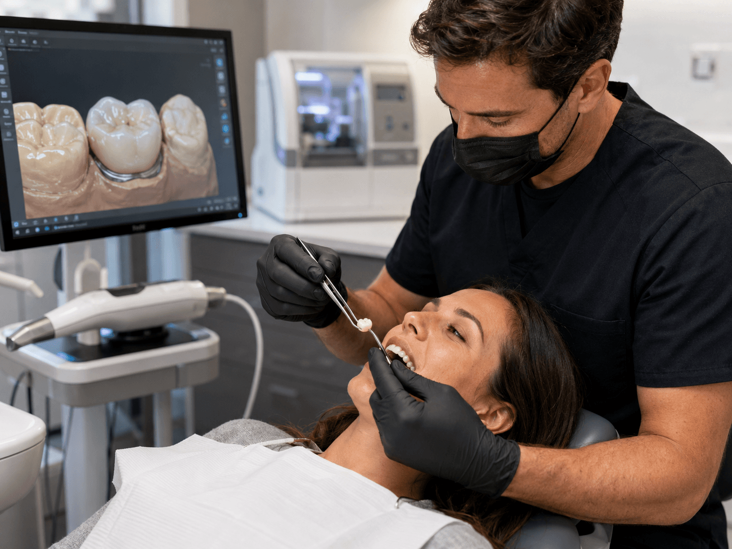 Same-Day Crowns: Our In-House MCXL Lab & eMax Ceramic